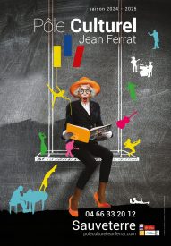 pole culturel jean ferrat affiche saison 24 25